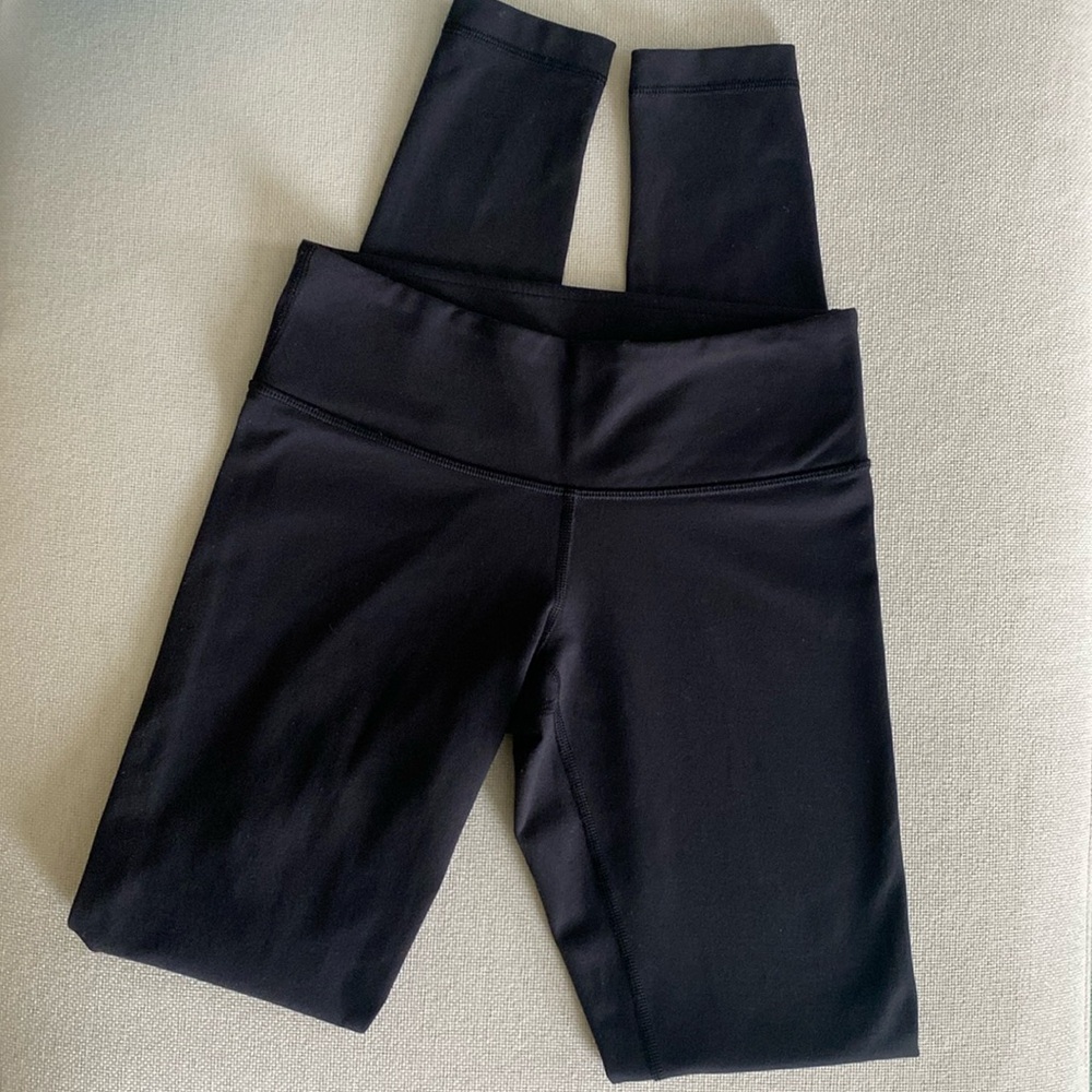 Lululemon Yoga Athletic Workout Pants Leggings Black Size 4